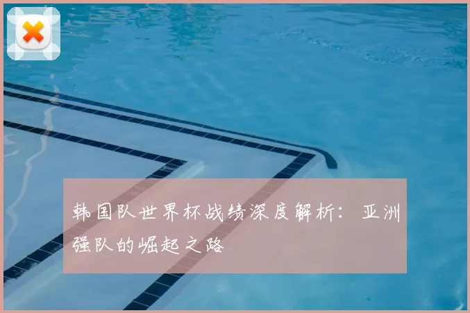 韩国队世界杯战绩深度解析：亚洲强队的崛起之路