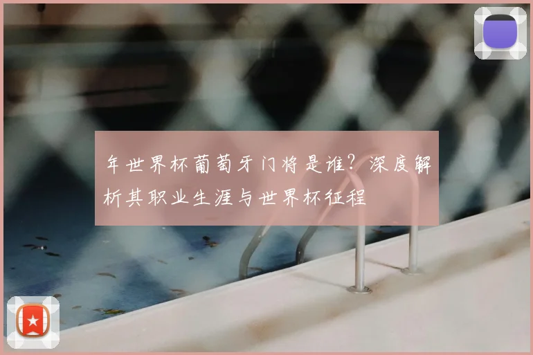 年世界杯葡萄牙门将是谁？深度解析其职业生涯与世界杯征程