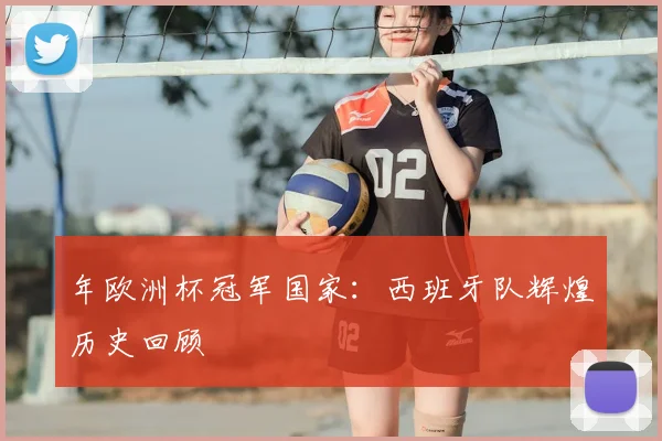 年欧洲杯冠军国家：西班牙队辉煌历史回顾