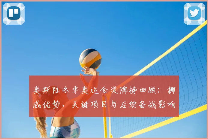 奥斯陆冬季奥运会奖牌榜回顾：挪威优势、关键项目与后续备战影响